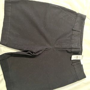 Black or 10 inch inseam with tags, gray and beige R8 inch inseam without tags